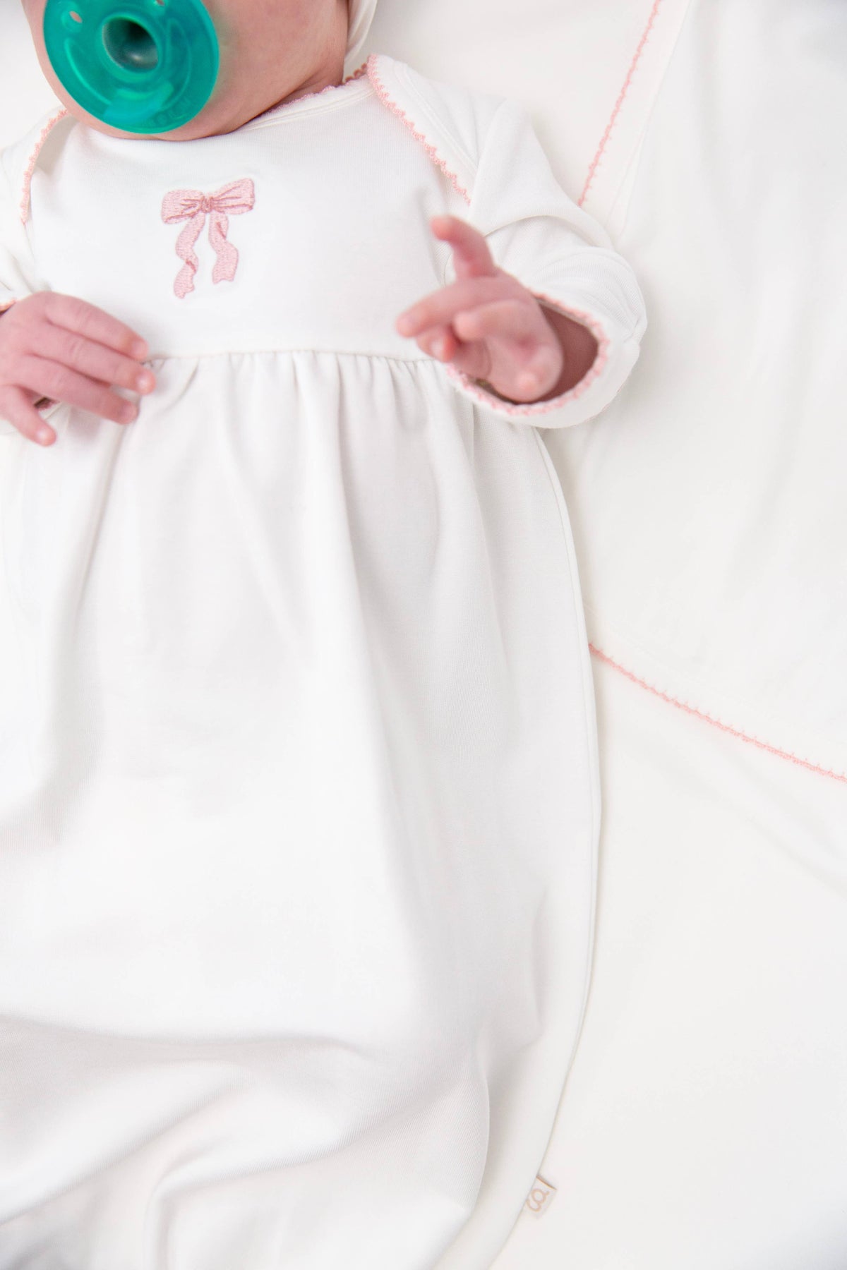 Bow - Pip Embroidered Gown