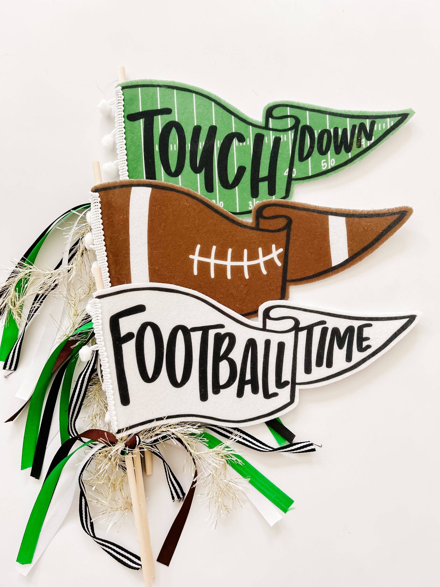 Football Pennant Flag