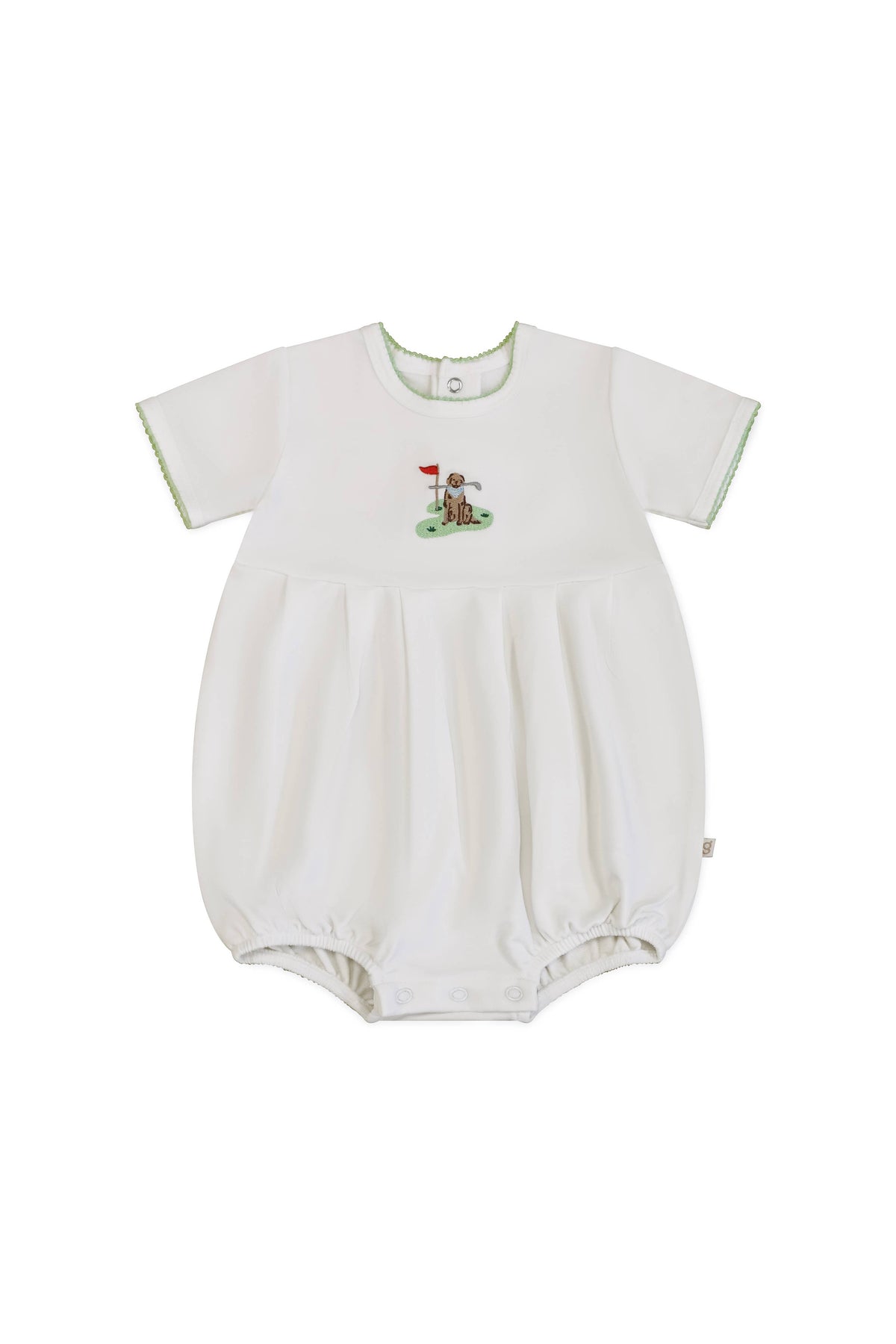 Golf Dog - Pip Embroidered Bubble