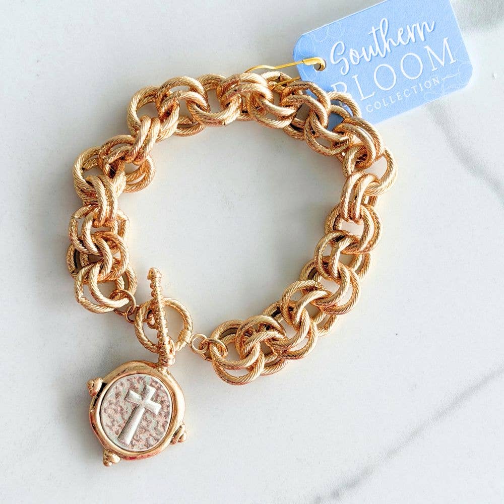 Grace Upon Grace Toggle Bracelet