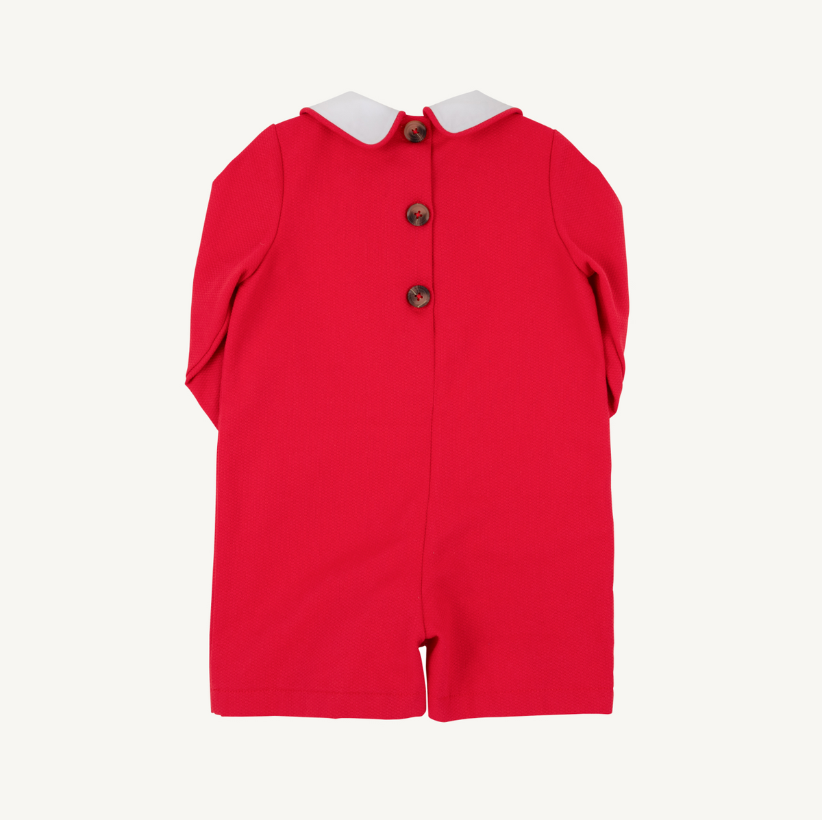 John Hall Jon Jon - Pique Richmond Red/Worth Ave White