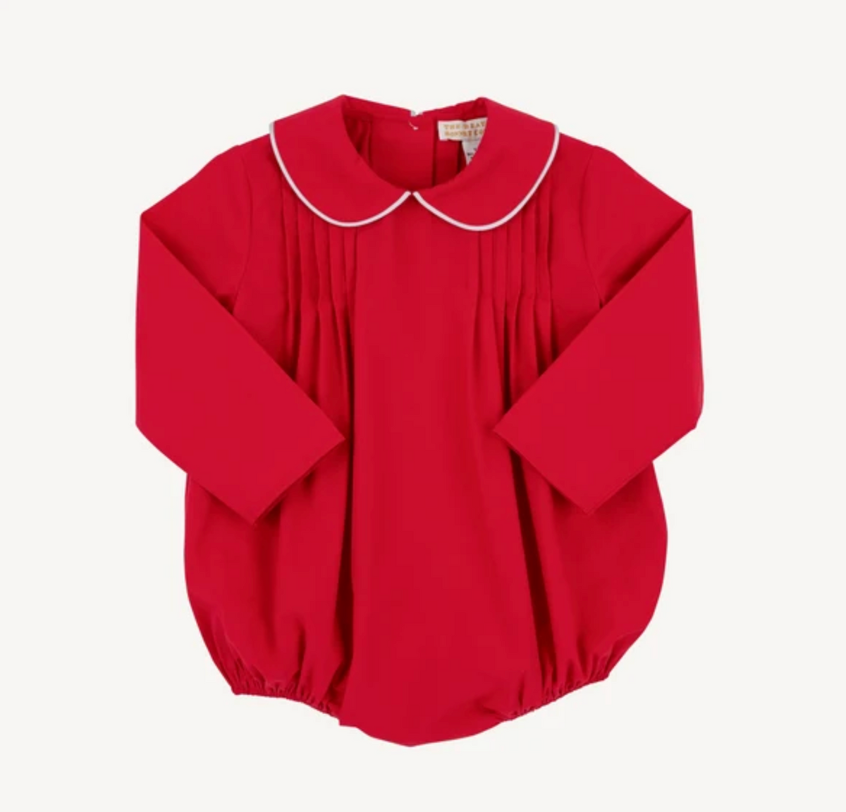 Boone Bubble Richmond Red Broadcloth Long Sleeve