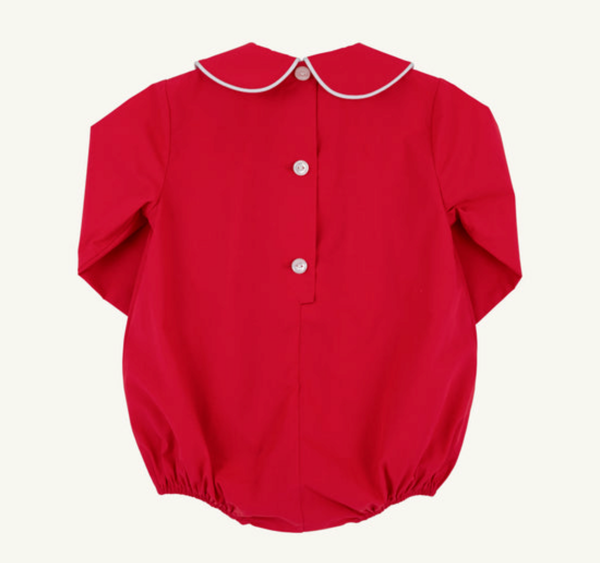 Boone Bubble Richmond Red Broadcloth Long Sleeve