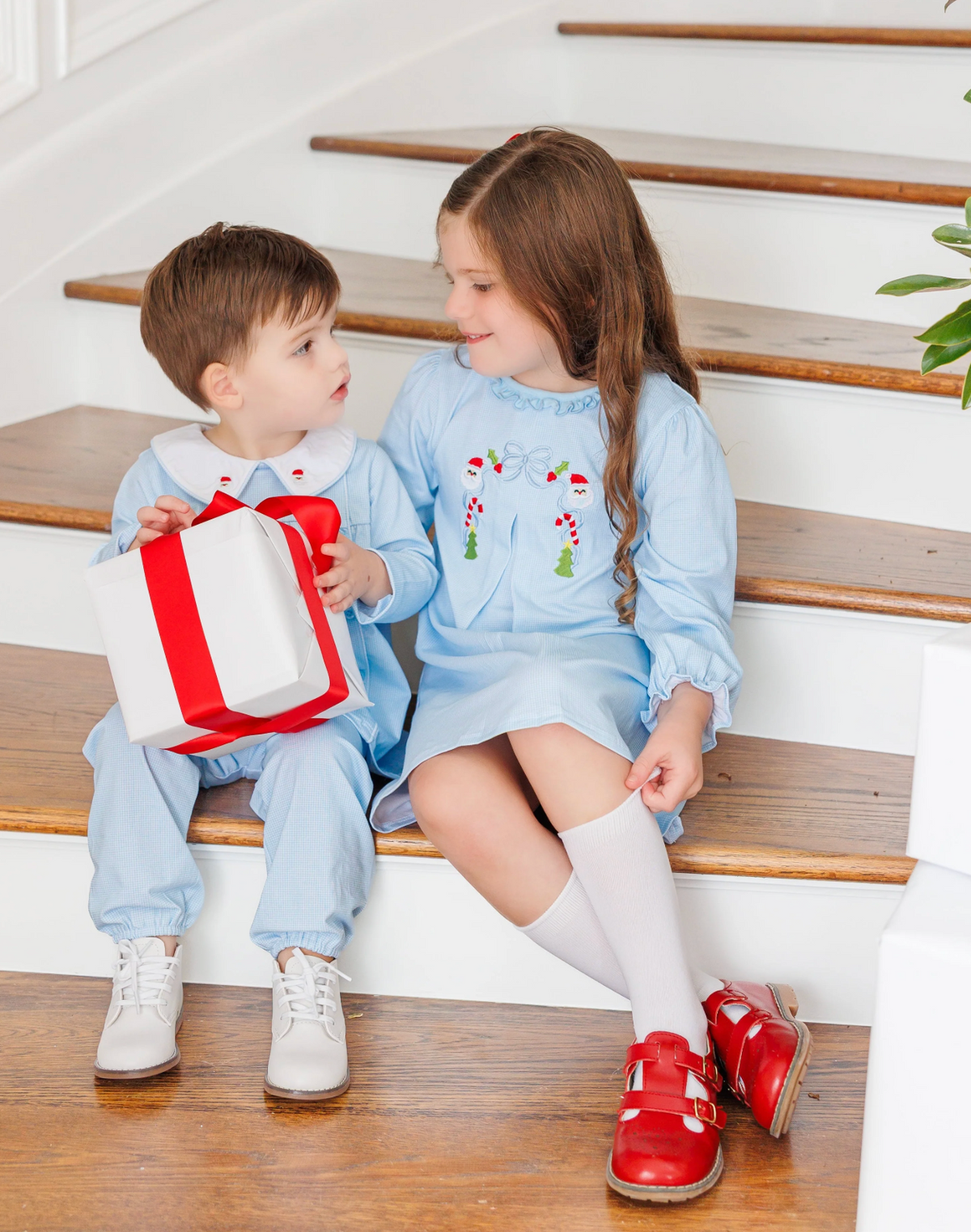 A Classic Christmas Bloomer Pants Set (boy)