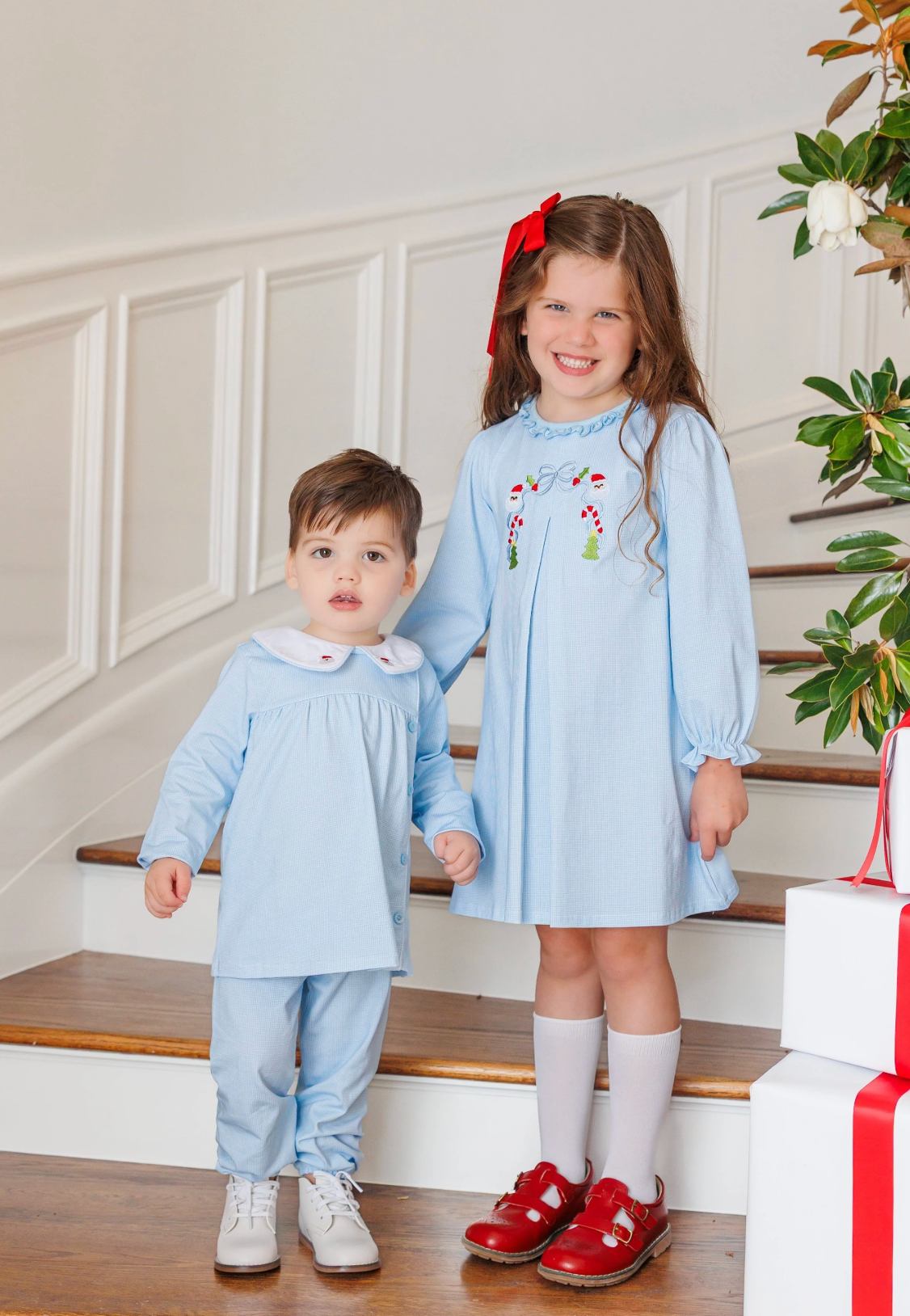 A Classic Christmas Pleat Dress