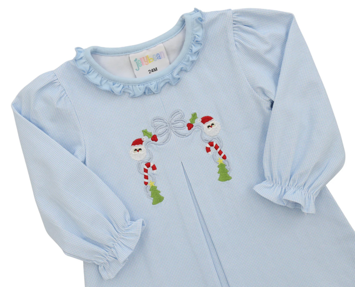 A Classic Christmas Pleat Dress