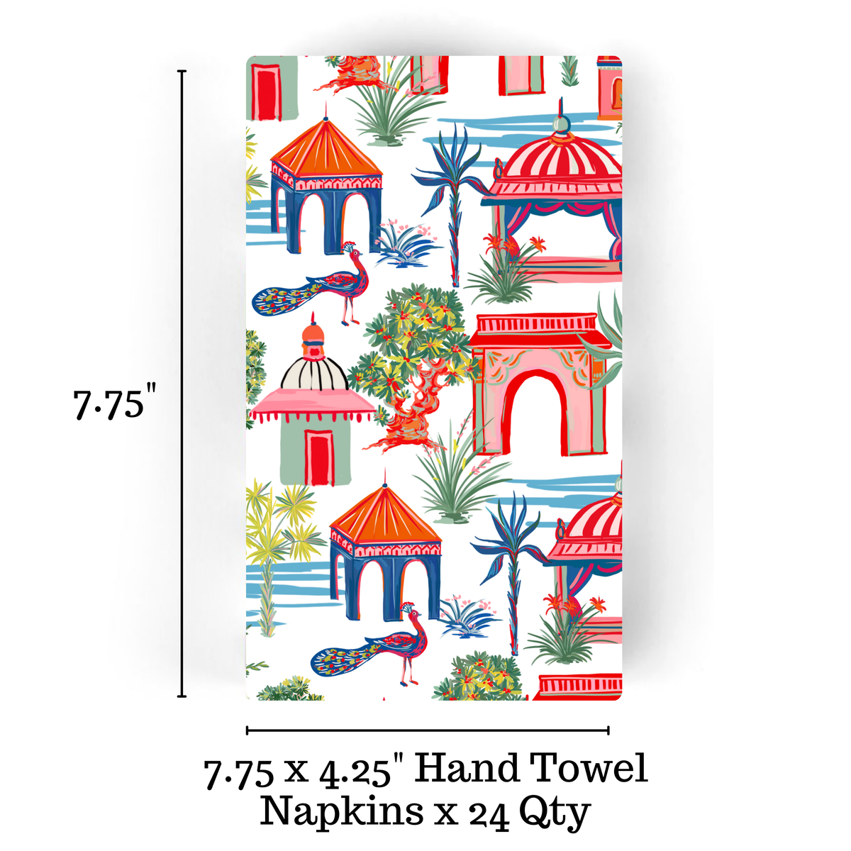Chinoiserie Asian Pattern Guest Napkins (24ct)