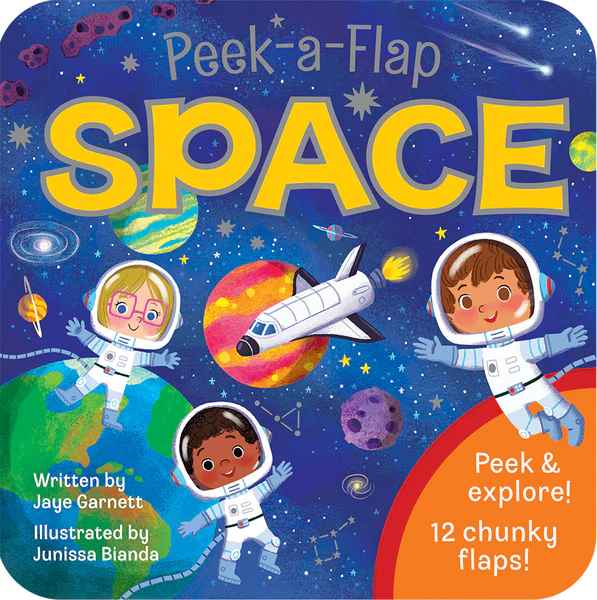 Space Peek-A- Flap Novelty Book