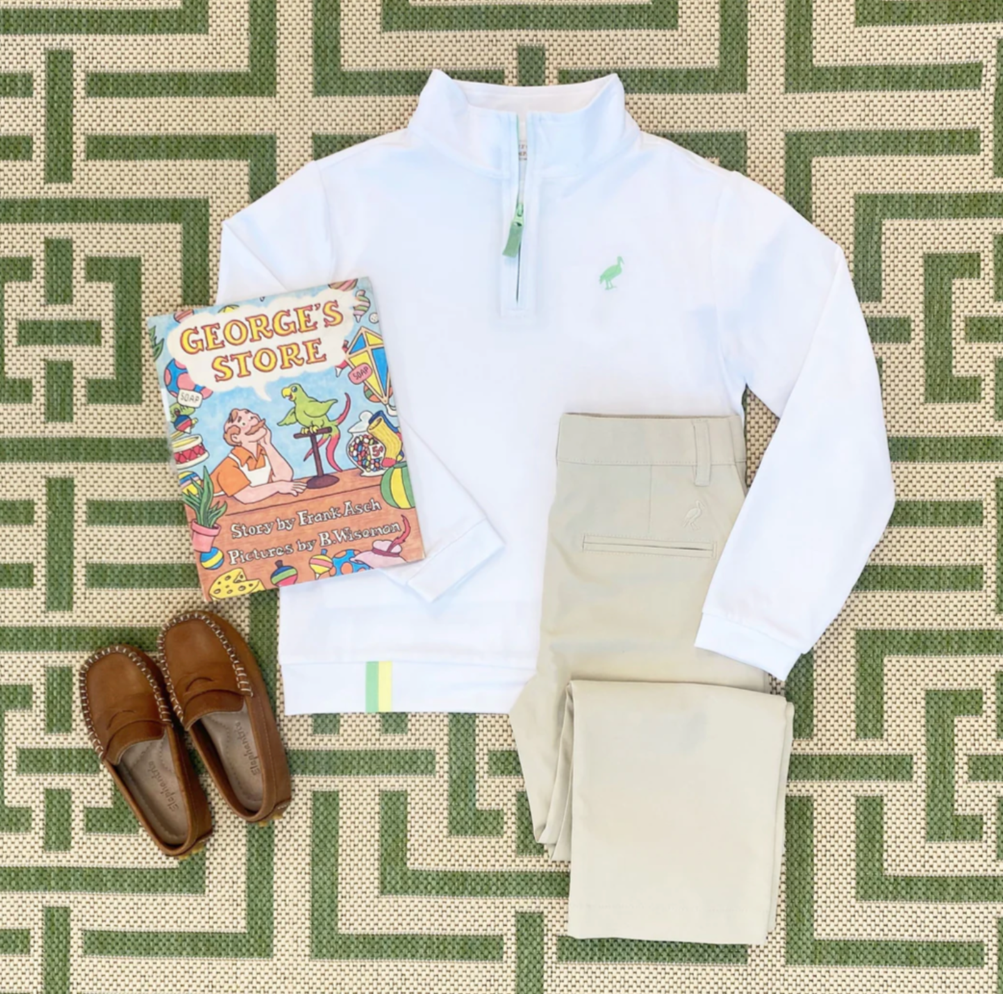 TBBC Prepletic™ Prep School Pants Keeneland Khaki