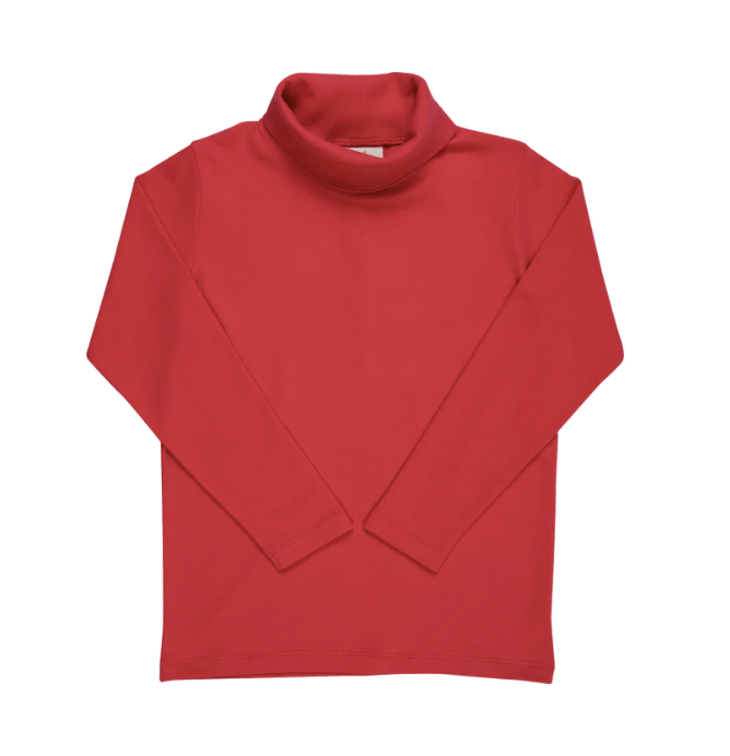 TBBC Tatums Turtleneck Shirt Richmond Red