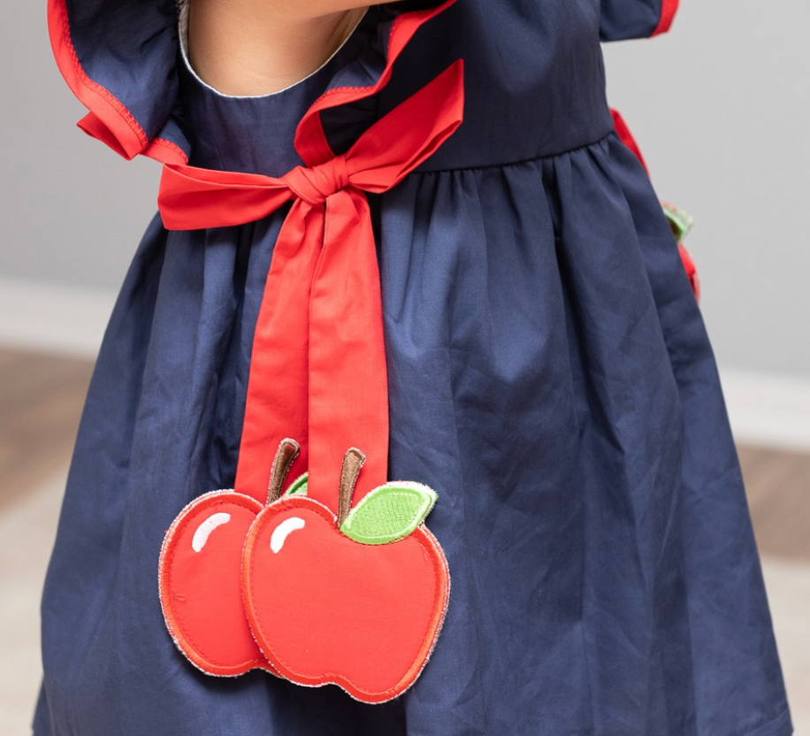 City Beautiful Apple Hang Tag Dress