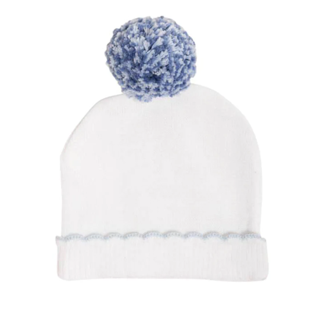 TBBC I'm Here Hat White & Buckhead Blue