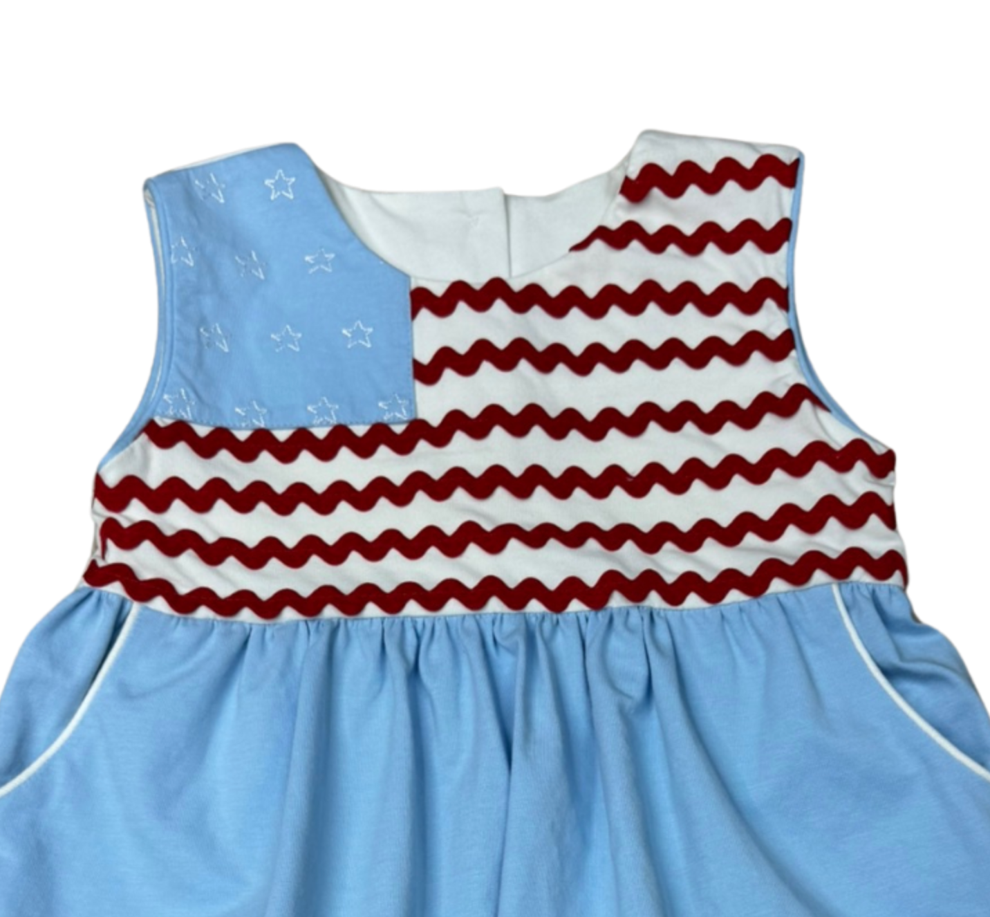 WBk Ric Rac & Stars Bloomer Set