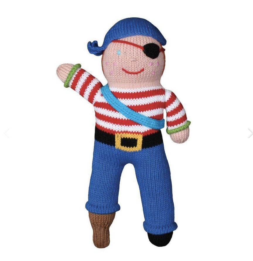 Arr-Nee the Pirate Knit Doll