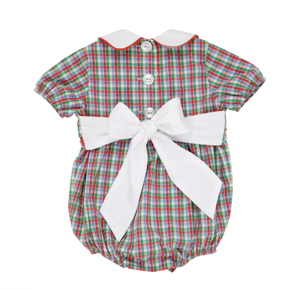 TBBC Cindy Lou Sash Bubble Miss Porters Plaid