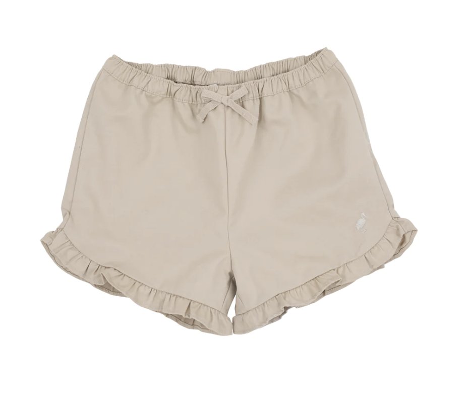 TBBC Shelby Anne Shorts- Twill Keeneland Khaki