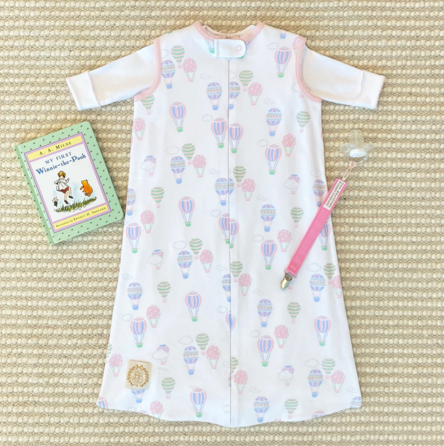 TBBC Beddie Bye Sleep Sack Up Up & Away (Pink or Blue)