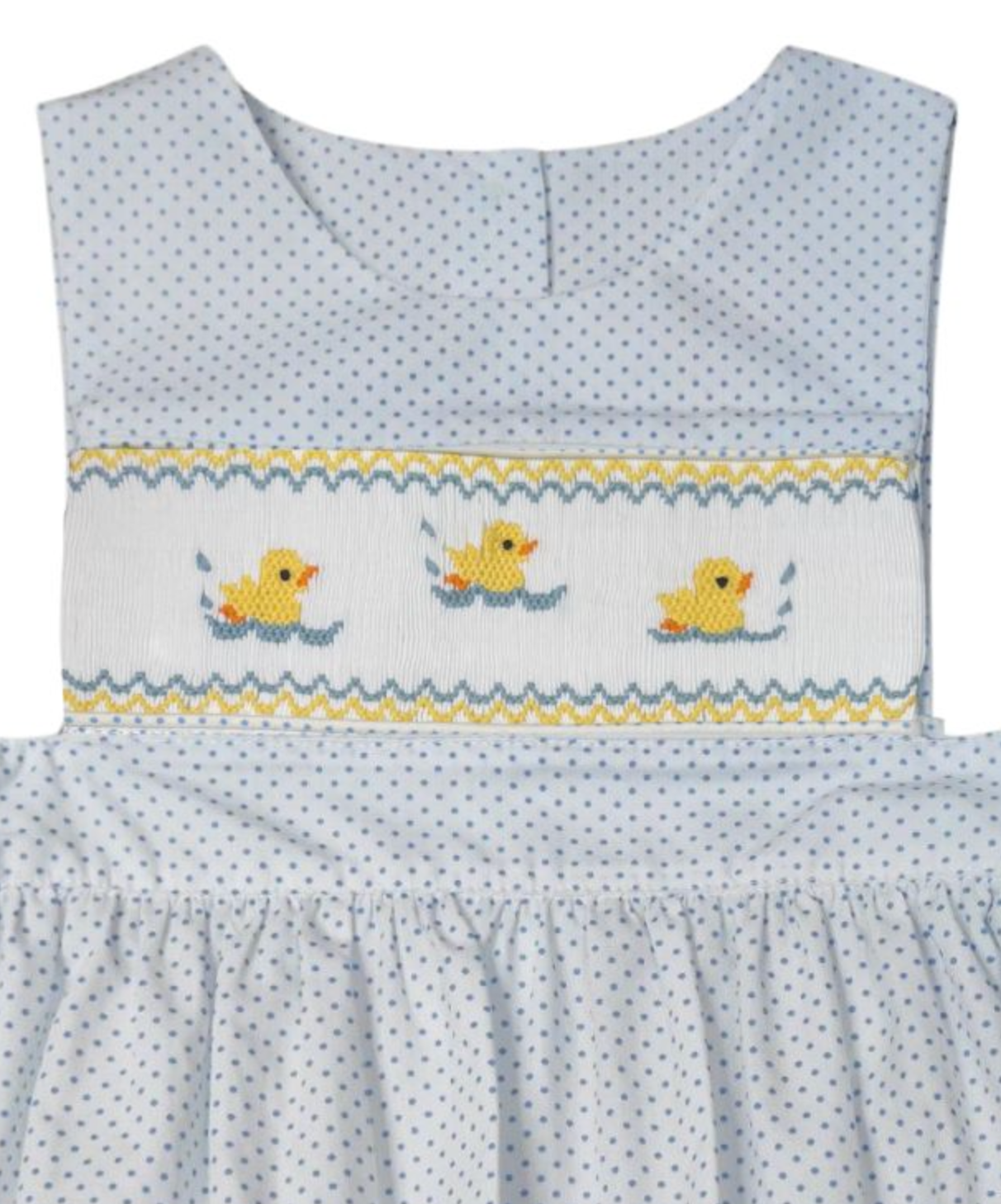 WBK Darling Duckling Smocked Bubble
