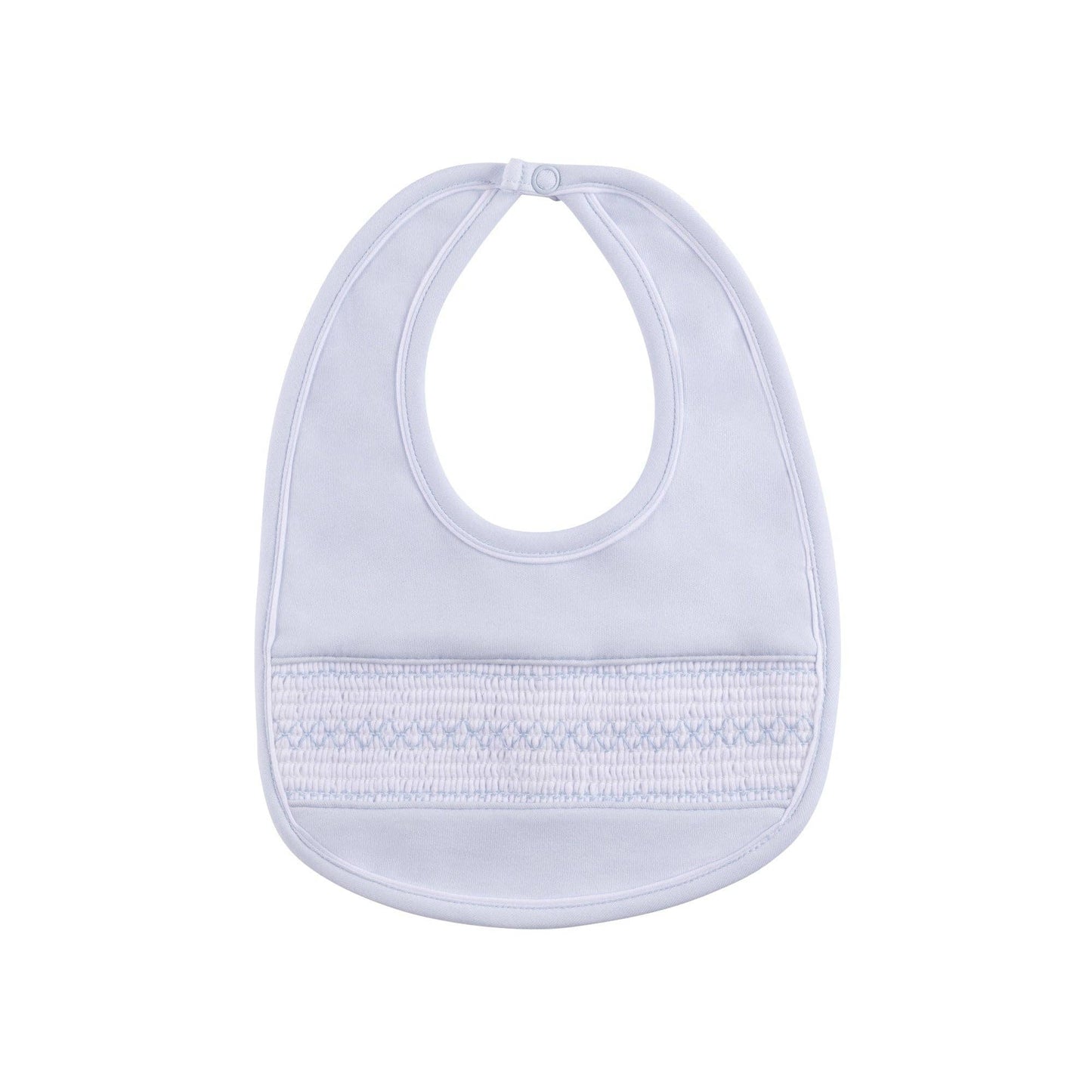 Baby Boy's Smocked Argyle Bib