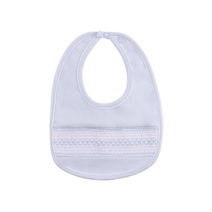 Baby Boy's Smocked Argyle Bib
