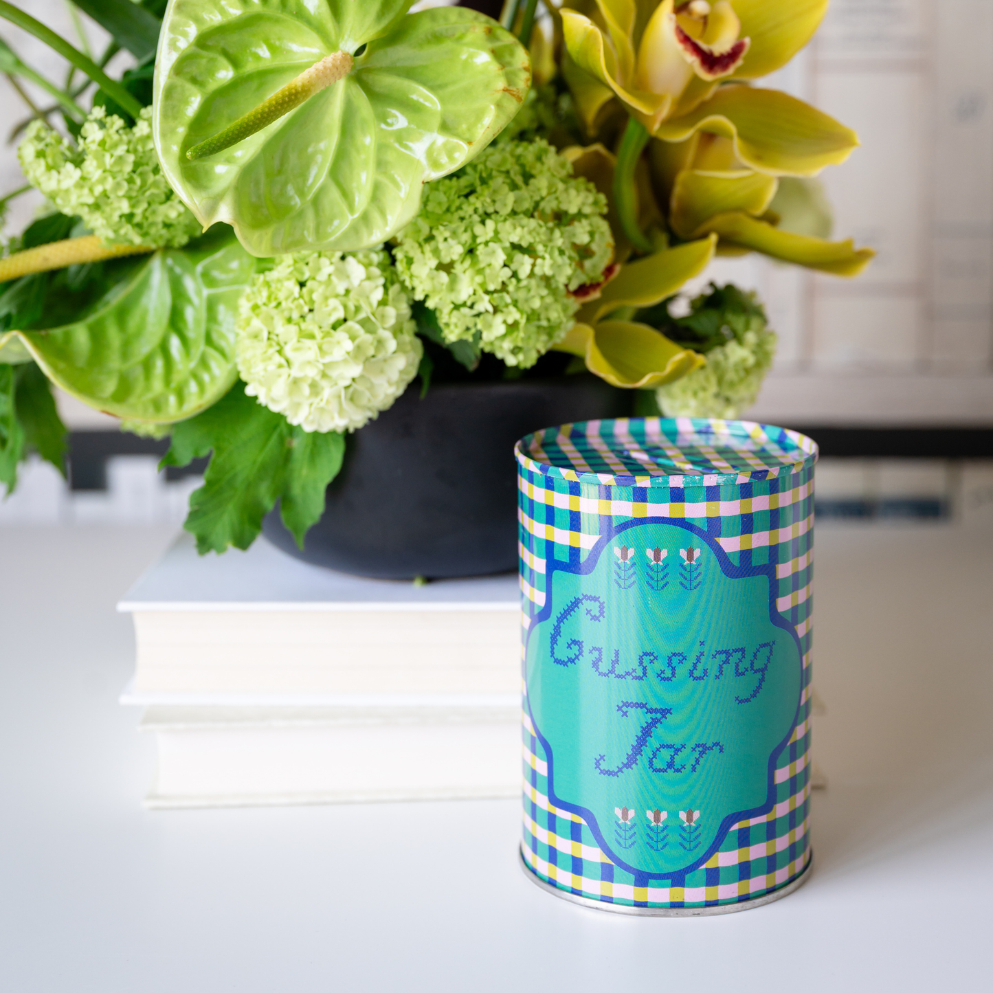 Cussing Jar Tin Coin Bank
