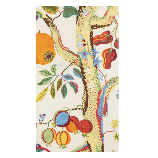 Pomegranate Tree Cloth-feel Disposable Guest Napkins (20ct)