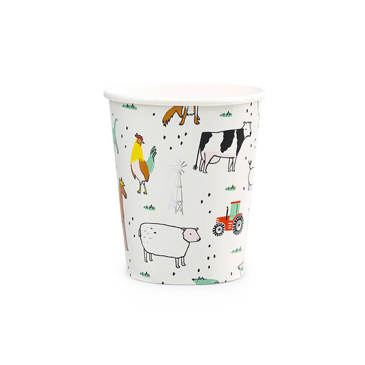 On the Farm Cups - 9oz  (8pk)