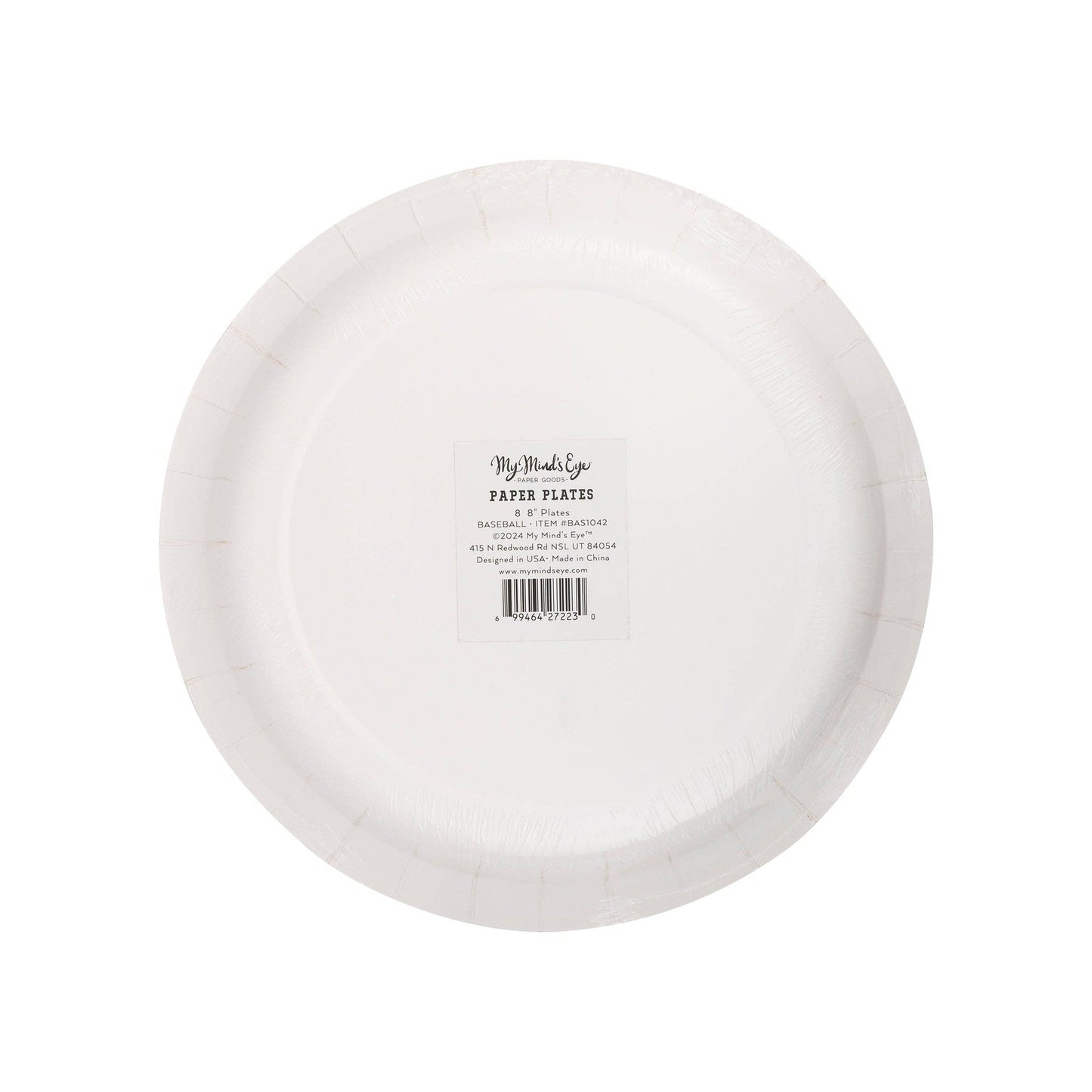 Baseball Paper Plate (8ct)