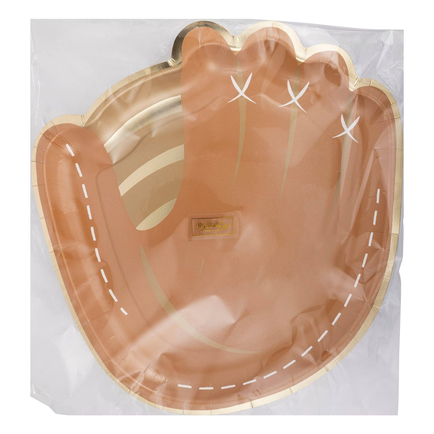 Baseball Mitt Shaped Paper Plate (8ct)