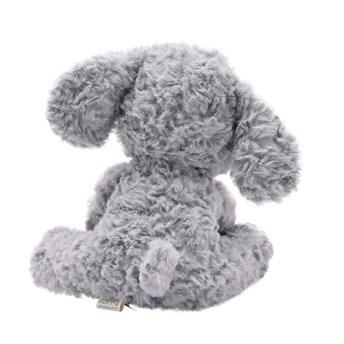 Ethel The Plush Sitting Grey Elephant