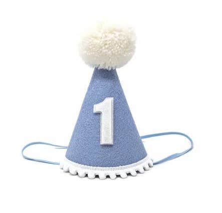 Blue Birthday Party Hat - Small