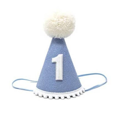 Blue Birthday Party Hat - Small
