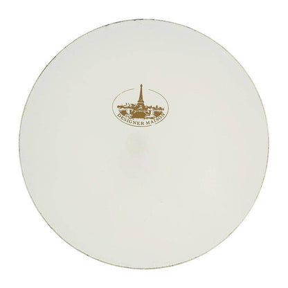 Mimosa Round Tray - White