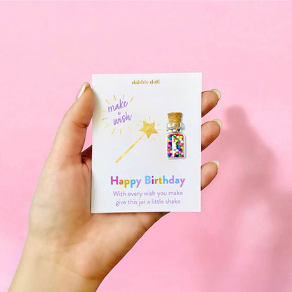 Make a Wish Jar: Happy Birthday