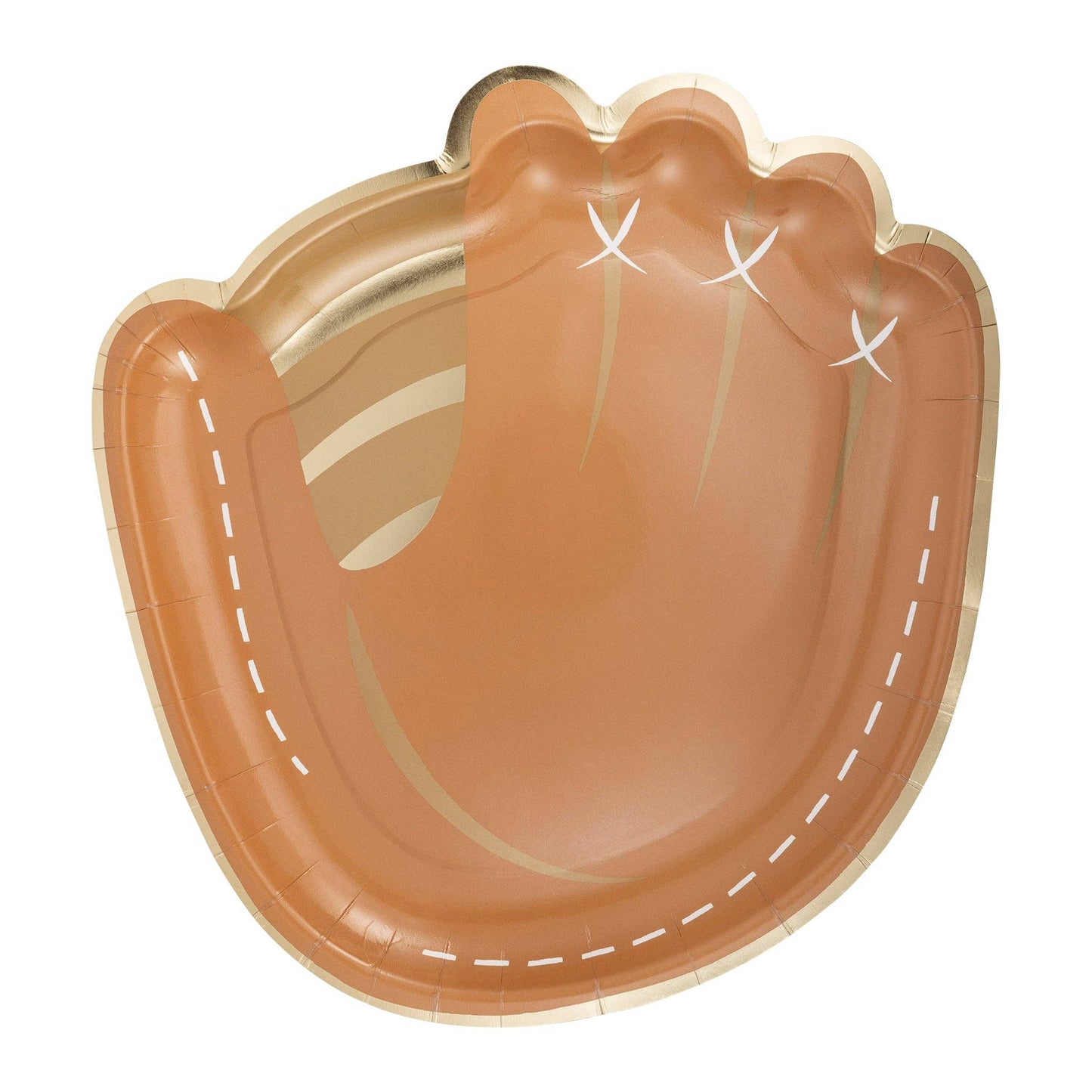 Baseball Mitt Shaped Paper Plate (8ct)