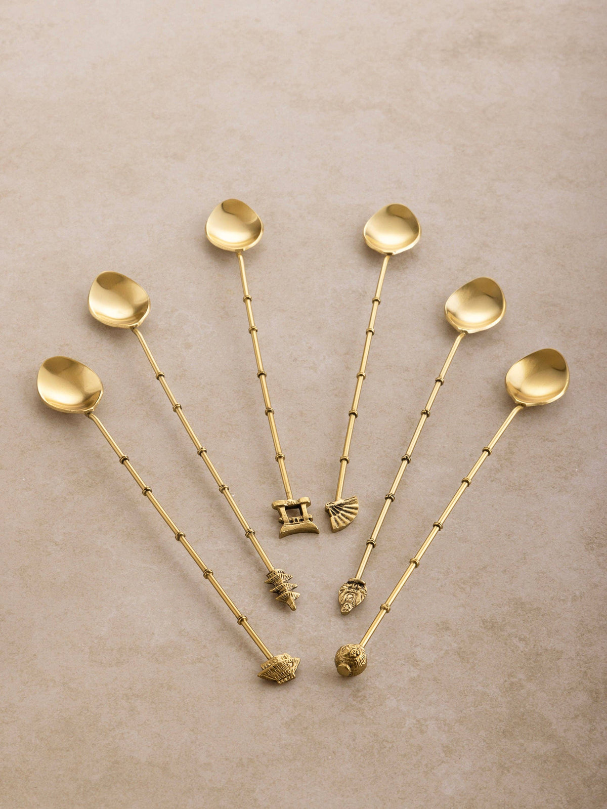 Magnolia Cocktail Stirrers – Set of 6