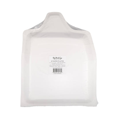 Princess Castle Shaped Paper Plate (8ct)