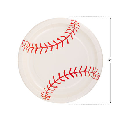 Baseball Paper Plate (8ct)
