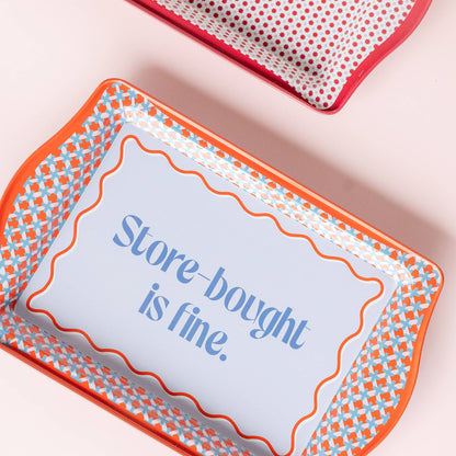 Store-Bought Is Fine - Metal Trinket Tray