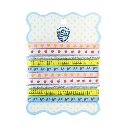 Smarty Pants Printed Hair Tie Set (10pk)