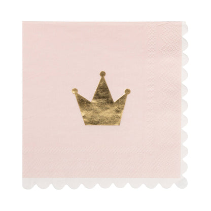 Princess Crown Cocktail Napkin (18ct)