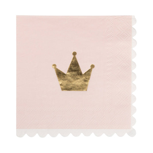 Princess Crown Cocktail Napkin (18ct)
