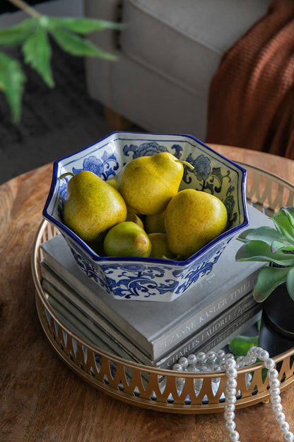 Blue and White Decorative Porcelain Bowl