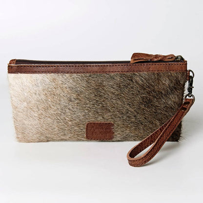 Hide Leather Wristlet