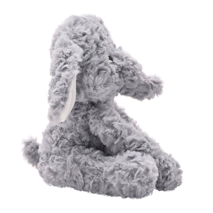 Ethel The Plush Sitting Grey Elephant
