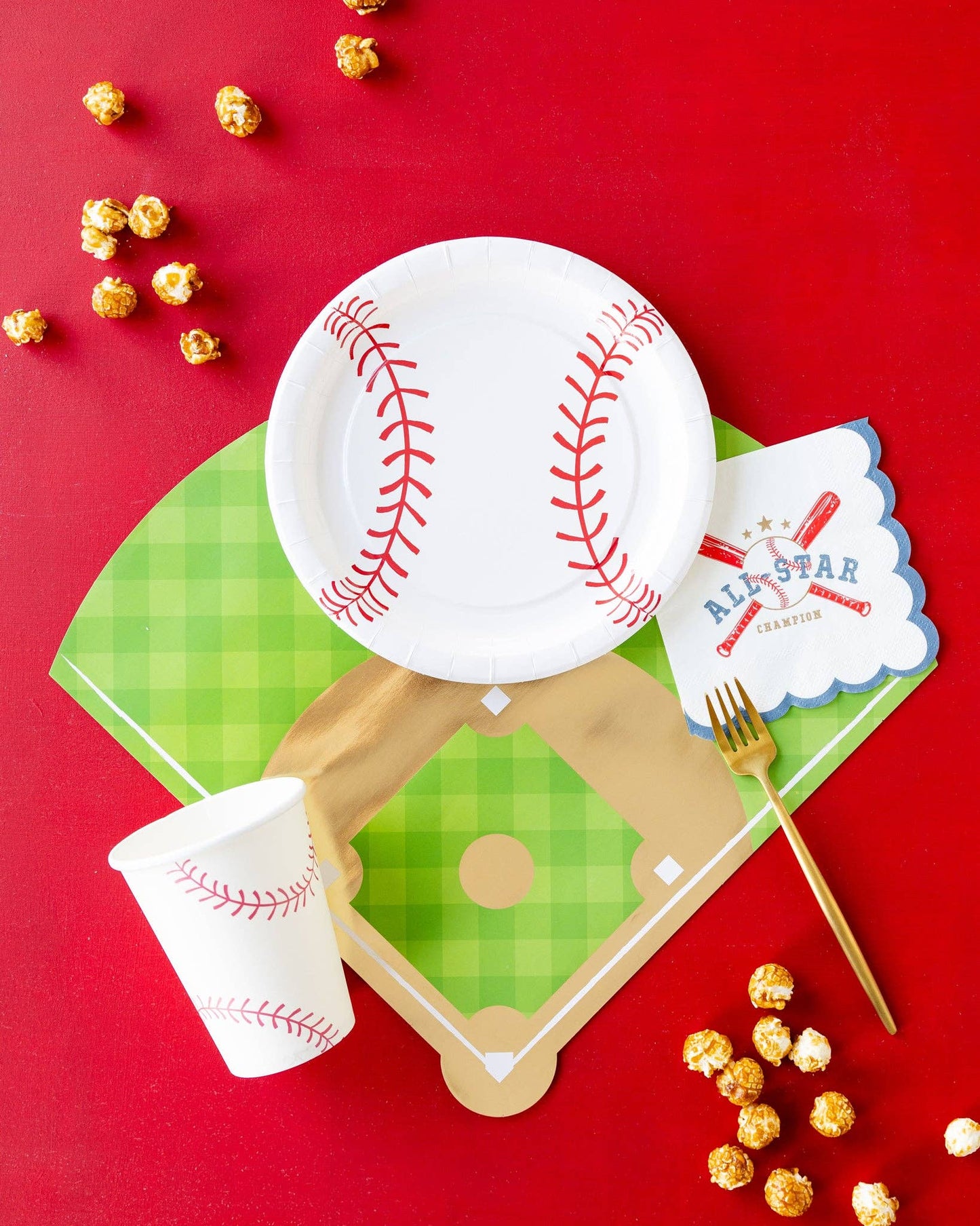 Baseball Paper Plate (8ct)