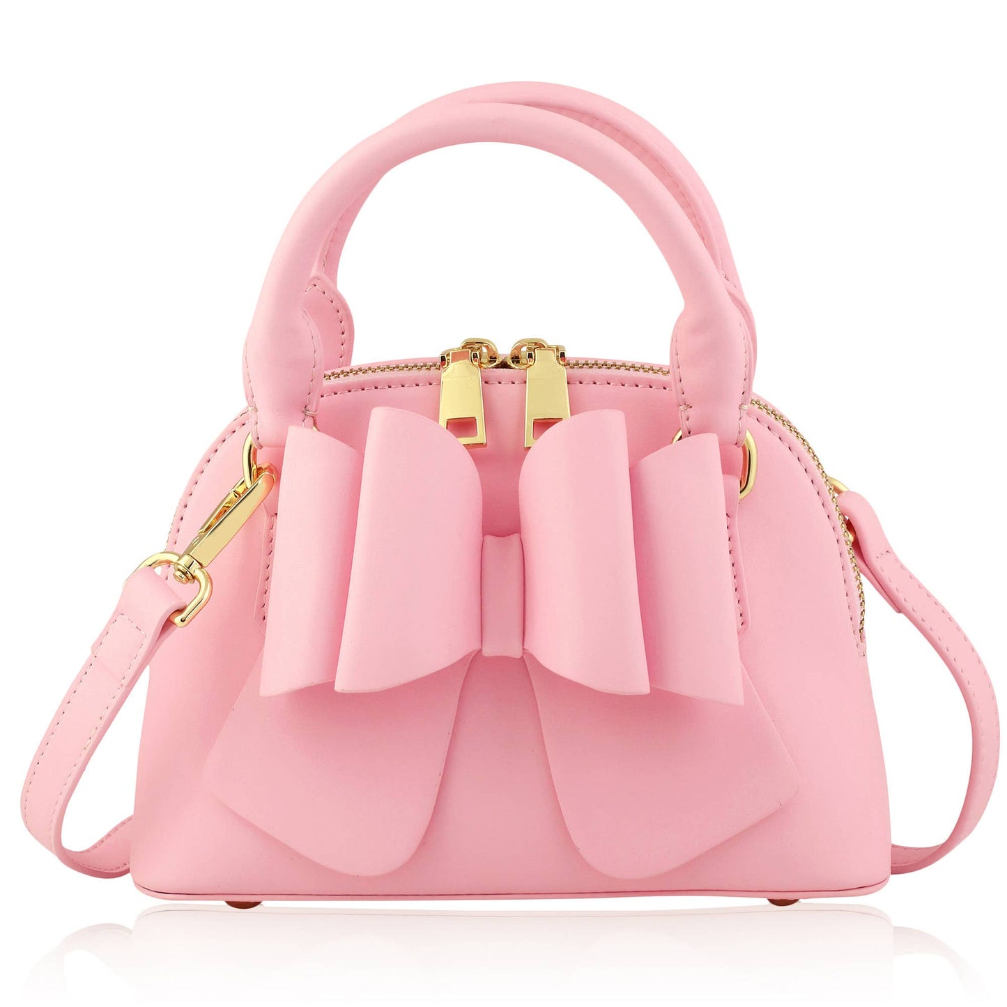 Margo Bow Purse Pink