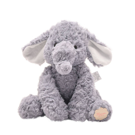 Ethel The Plush Sitting Grey Elephant