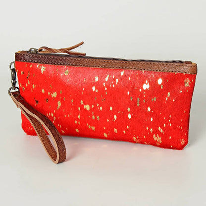 Hide Leather Wristlet