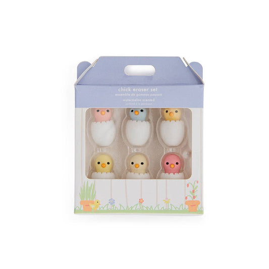 Chicks Eraser Set (6pk)